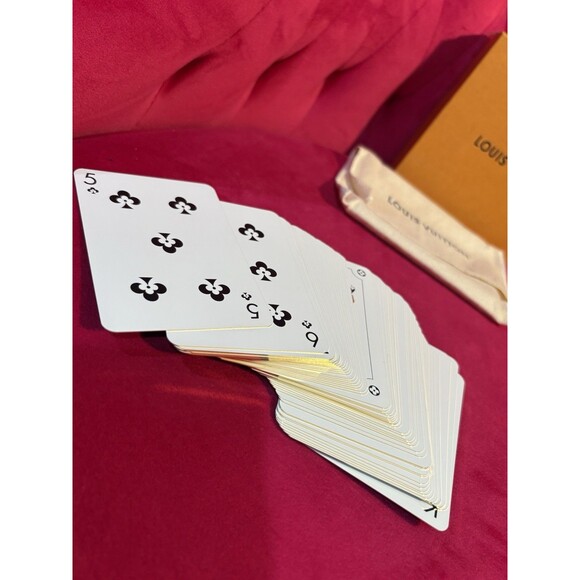 Louis Vuitton Game On Playing Cards And Pouch Arsene - Picture 10 of 10